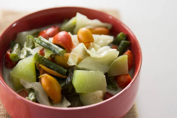 Sayur lodeh comida indonésia tradicional — Fotografia de Stock