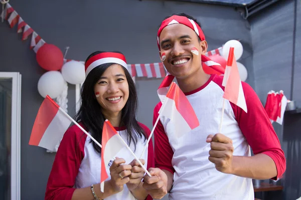 インドネシアの独立記念日のお祝い — ストック写真