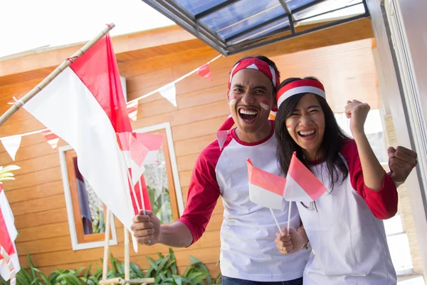 Indonesian independence day celebration — Stock Photo, Image