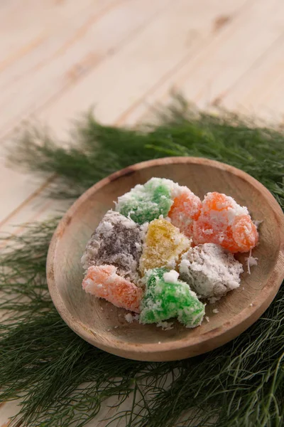 Cenil with shredded coconut — Stock Photo, Image