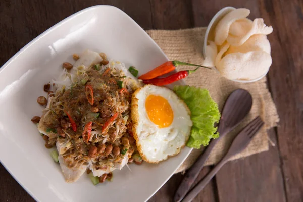 Ketoprak. Makanan Indonesia — Stok Foto
