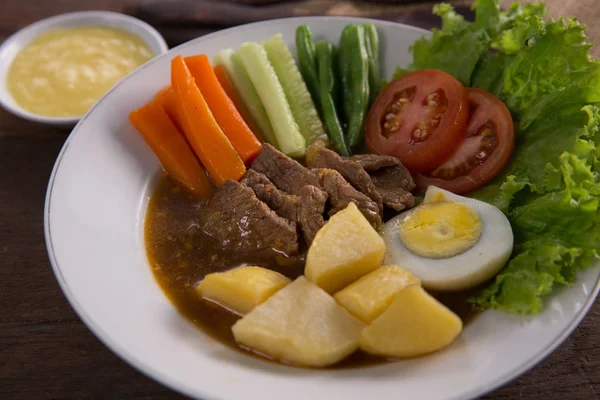 Selat solo. Jawajski tradycyjne jedzenie — Zdjęcie stockowe