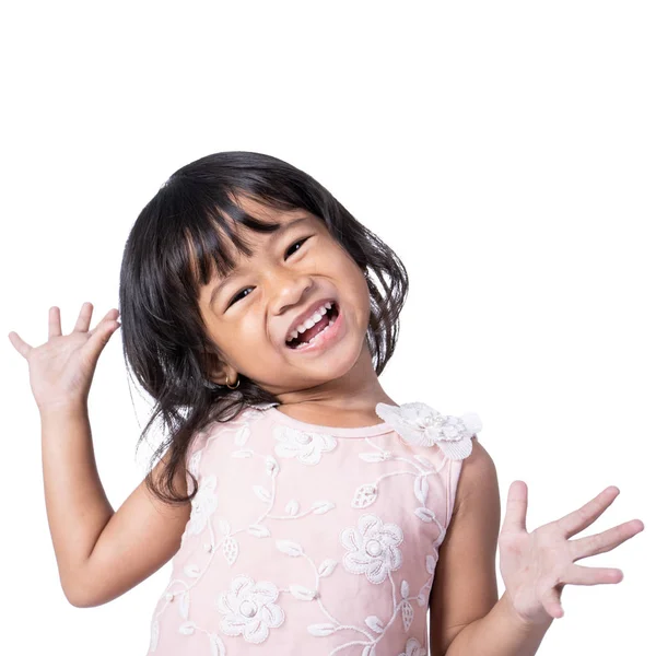 Asiatische junge Kind begeistert — Stockfoto