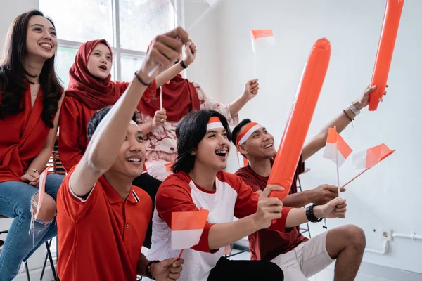 Día de la independencia del partidario indonesio — Foto de Stock