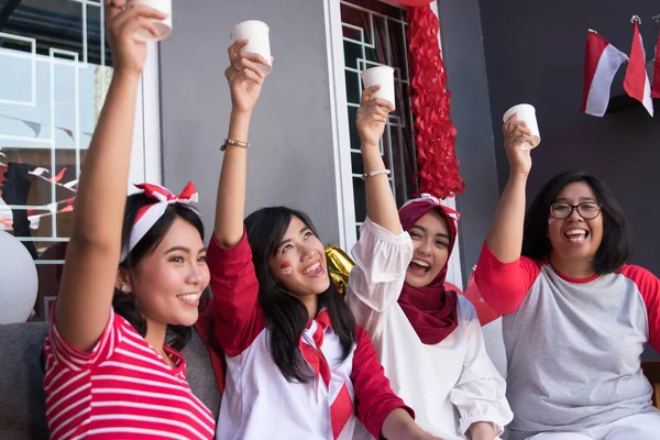 Celebrando o Dia da Independência Nacional — Fotografia de Stock