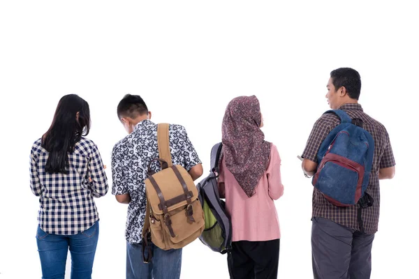 Portrait of Asian college students — Stock Photo, Image