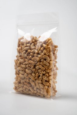 Boş atıştırmalık ayakta duran çanta maketi