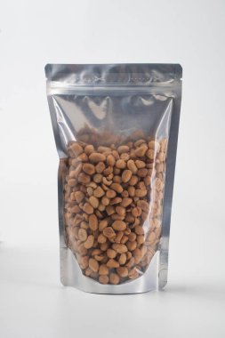 Boş atıştırmalık ayakta duran çanta maketi