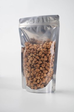 Boş atıştırmalık ayakta duran çanta maketi