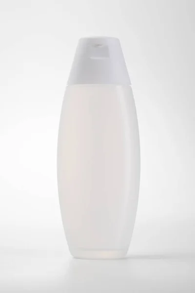 Biały wzór butelki balsamu. — Zdjęcie stockowe