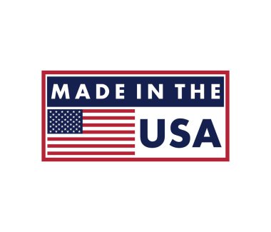 Amerika vektör logo tasarım şablonunda yapılan