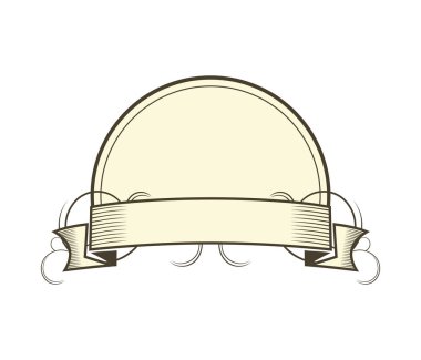 Tek boş şerit afiş vektör tasarım şablonu