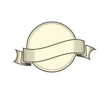 Tek boş şerit afiş vektör tasarım şablonu