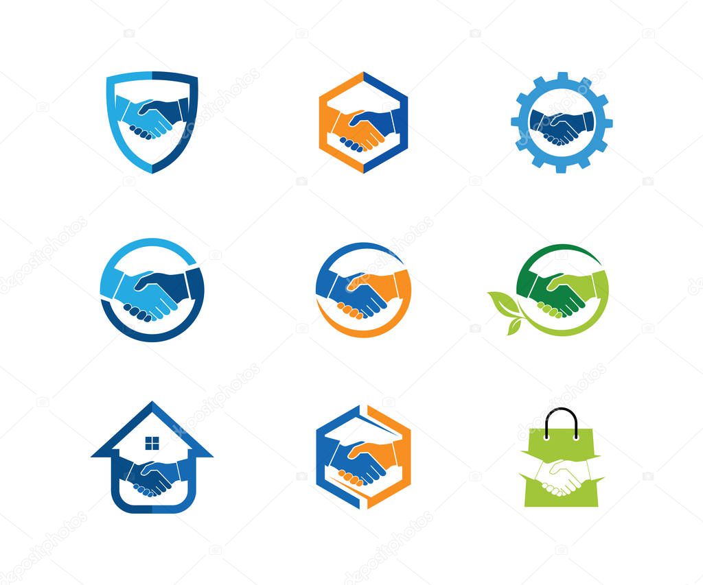 Geek nerd programmer gamer vector logo design template