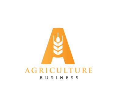 tarım teknolojisi, tarım iş, eğitim, alan toprak arazi süreç, ürün grubu için vektör veya simge logo Konsept tasarım şablonu