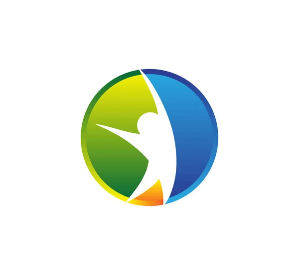 Barn Vård Föräldraskap Utbildning Och Antagandet Vektor Logo Designmall — Stock vektor