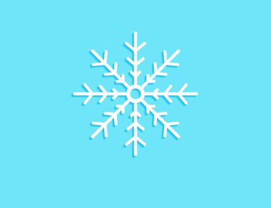 kar taneleri parça kapağı, tebrik kartı, poster ve daha fazlası için açık mavi renkli vektör tasarım