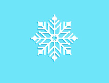 kar taneleri parça kapağı, tebrik kartı, poster ve daha fazlası için açık mavi renkli vektör tasarım