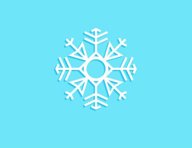 kar taneleri parça kapağı, tebrik kartı, poster ve daha fazlası için açık mavi renkli vektör tasarım