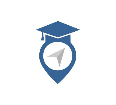 mükemmel eğitim okul vektör simge logo tasarım şablonu