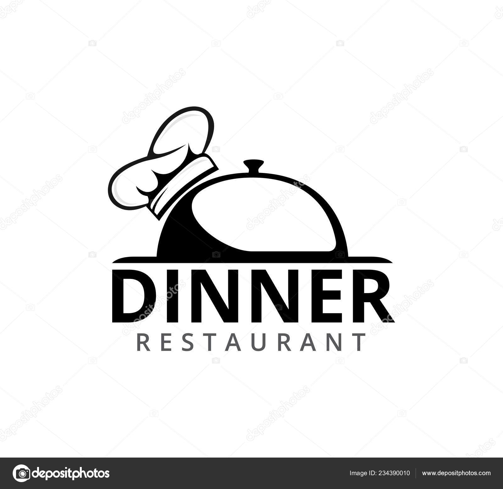 Chef Chapéu Comida Restaurante Vetor Ícone Logotipo Design Modelo Vetor de  ©great19 234390010, image size:1600x1555