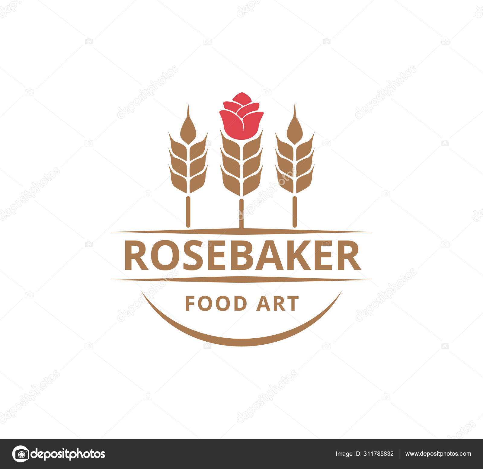 Rose And Wheat Combine Concept For Bakery Business Vector Logo Graphic Design Stock Vector Image By C Great19 Rose And Wheat Combine Concept For Bakery Business Vector Logo Graphic Design Stock Vector Image By C Great19