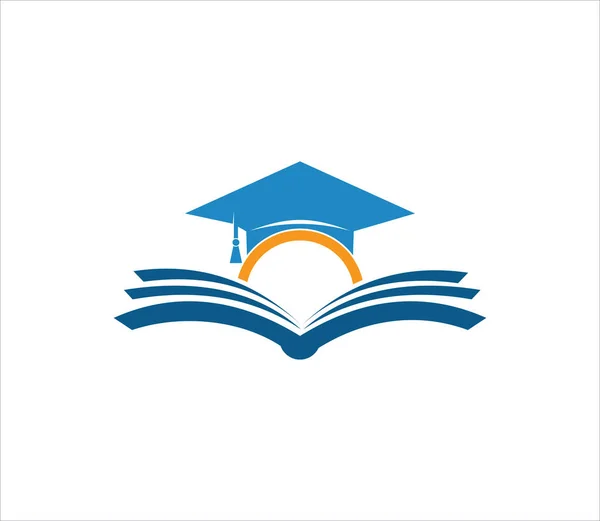 Toga Collège Université École École Vecteur Logo Conception Modèle — Image vectorielle