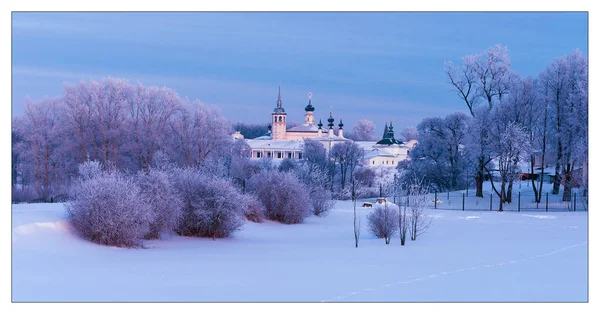 Suzdal Gold Ring Russia Winter — Stock Photo, Image