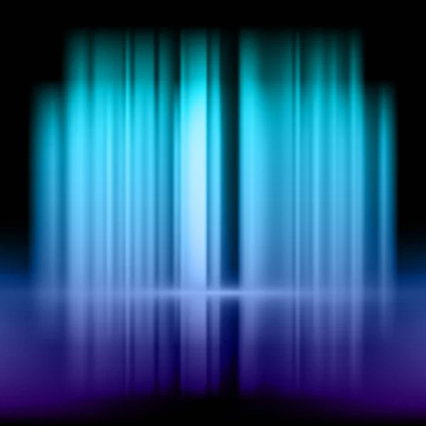 Abstraktní Pozadí Rozmazanými Neonově Modrými Fialovými Světly Stock Vektor — Stockový vektor