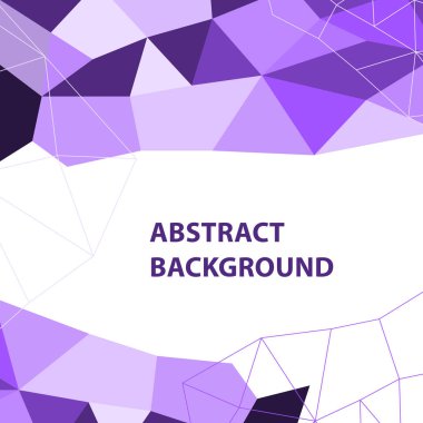 Arka mor geometrik plan ile çokgen çizmek, hisse senedi vektör