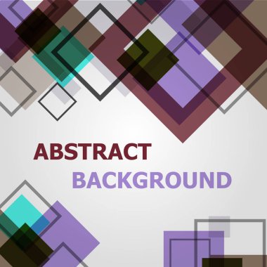 Kare geometrik desen tasarım arka plan, hisse senedi vektör