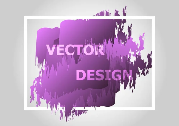 Fundo Abstrato Com Gradiente Roxo — Vetor de Stock