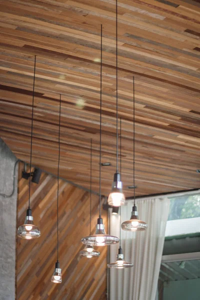 Decorative Light Bulbs Modern Style Stock Photo — Stock Photo, Image