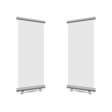 Beyaz arka plan üzerinde hisse senedi vektör izole afiş iş perspektif topla