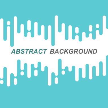 Yeşil yuvarlak hatları geçiş, hisse senedi vektör soyut