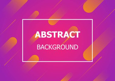 Hisse senedi vektör basit geometrik şekille renkli arka plan