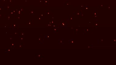 Parlayan ateş portakal arka plan