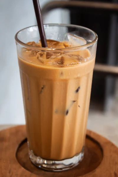 Café helado en la cafetería —  Fotos de Stock