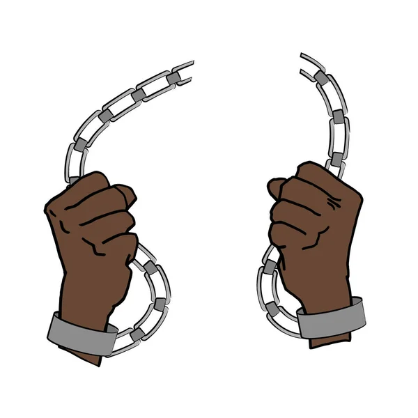 Juneteenth jour de l'indépendance — Image vectorielle