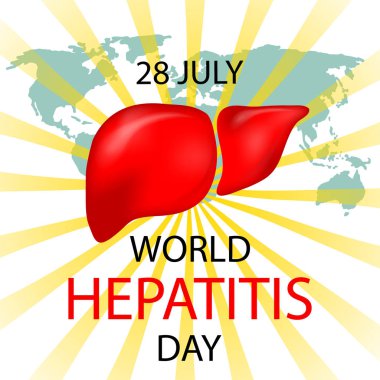 Dünya hepatit gün kavramı