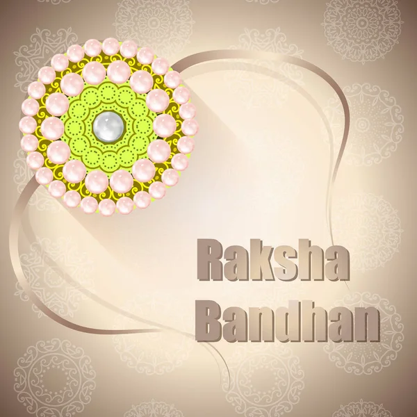Indiska festivalen Raksha Bandhan — Stock vektor