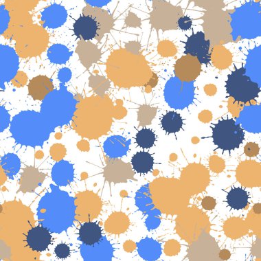 Mürekkep rengi lekeler sorunsuz arka plan