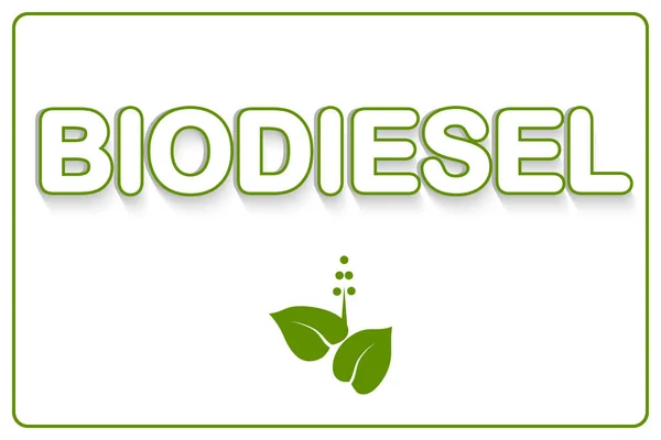 Międzynarodowy Dzień Biodiesel — Wektor stockowy