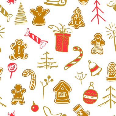 Sorunsuz geleneksel Noel arka plan