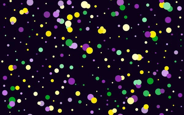 Vector Brillante Colorido Dispersa Confeti Papel Sin Costura Sobre Fondo — Vector de stock