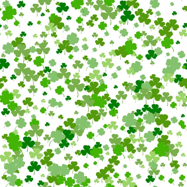 St. Patrick s jour vecteur fond sans couture — Image vectorielle