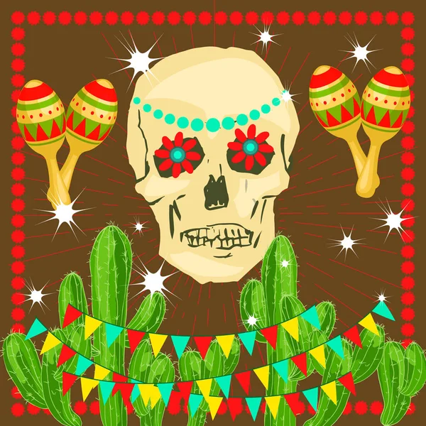 Cinco de Mayo Mexican festive banner — Wektor stockowy