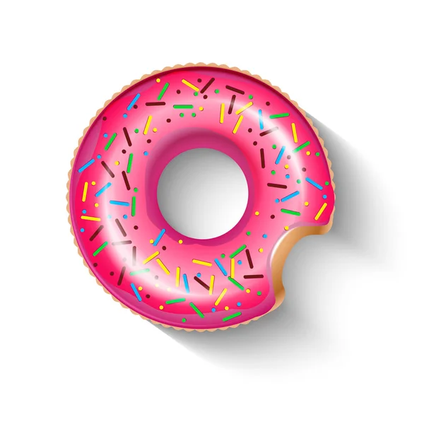 Float Donut Ring Symbol — Stockvektor