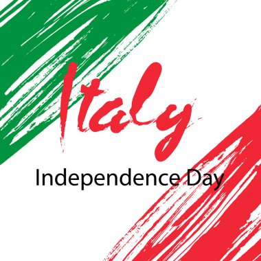 İtalya bayrağı Grunge tarzı