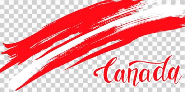 Kanada günü tasarım kartı